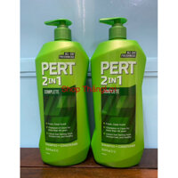 (Sp của Mỹ) Dầu gội xả PERT Classic Clean 2in1 1L