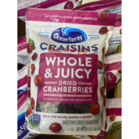 (Sp của MỸ)[12/2024]Nam việt quất sấy khô Ocean Spray Craisins Dried Cranberries 1.81kg