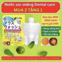 SP HOT(MUA 2 TẶNG 1) Nước súc miệng Dental care giải pháp nha khoa tại nhà