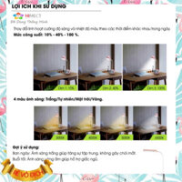 (SP loại 1) Đèn Học Để Bàn Chống Cận rạng đông RD-RL-36.LED - 6W Phím bấm cảm ứng dùng chip LED Samsung bh 2 năm .