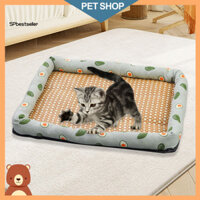 Sp Vải Mềm Mèo Giường Lồng Phụ Kiện Thoáng Khí Thú Cưng Mèo Sofa Chống Rách