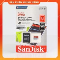 [SP010770]Thẻ nhớ MICRO SD 64GB SANDISSK ULTRA bh06t