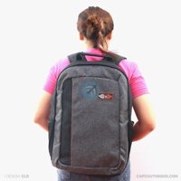 [SP067818] Balo laptop phối màu thời trang chống sốc, chống thấm nước