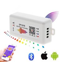 SP107e - Bộ điều khiển led ws2812b ws2811 qua App nháy theo nhạc full màu