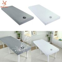 Spa Massage Giường Tấm Bảo Vệ Có Thể Tái Sử Dụng Có Lỗ 31.50inchx74.80inch Bọc Máy Giặt Massage Giường Tấm