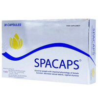 Spacaps, cải thiện các triệu chứng của khô âm đạo, tiền mãn kinh
