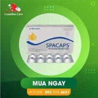 SPACAPS Hộp 30 viên - Giúp Hỗ Trợ Tăng Tiết Dịch Nhờn Cho Phụ Nữ - Coastline Care