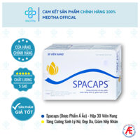 Spacaps - Ngăn ngừa Lão Hóa, Đẹp Da, Giảm Nếp nhăn, Giảm Khô Hạn, Tăng Dịch Tiết (Hộp 30 Viên)