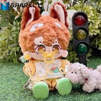 Sparkl 1 Bộ Quần Áo Búp Bê Cotton 20cm, Quần Áo Len Sọc Quần Áo Búp Bê Cotton, Quần Áo Đồ Chơi Nhồi Bông Trang Phục Áo Khoác Động Vật Kawaii Không Thuộc Tính Quần Áo Búp Bê Búp Bê 20cm Búp Bê Cotton