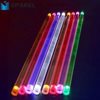 Sparkl 2 Cái 5A Thanh trống phát sáng, Thanh trống phát sáng bộ gõ đầy màu sắc, Đèn ngủ Acrylic Cá nhân phát sáng trong bóng tối Thanh trống huỳnh quang Người lớn