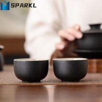 Sparkl 6 Chiếc Cốc Trà, Bát Trà Handmade Chịu Nhiệt, Hộ Gia Đình Sang Trọng Retro Trung Quốc Đơn Cốc Nhà