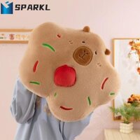 Sparkl Capibara Anime Đồ Chơi Lông Tơ, Mô Phỏng Bánh Quy Capybara Đồ Chơi Sang Trọng, Đồ Chơi Ngủ Cho Bé Hoạt Hình Thoải Mái PP Cotton Thú Nhồi Bông Búp Bê Mềm Tiệc Sinh Nhật