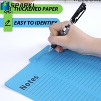 Sparkl Ghi chú viết a4 Trình sắp xếp tập tin, Thư mục Manila có thể ghi dung lượng lớn đa chức năng, Hộp đựng tài liệu Lưu trữ máy tính để bàn Lineate a4 Giấy chứng nhận thư mục giấy tập tin