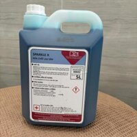SPARKLE X NCL 5L - DUNG DỊCH LAU SÀN KHÁNG KHUẨN, TẠO ĐỘ BÓNG CHO MỌI BỀ MẶT SÀN ( ÍT BỌT)