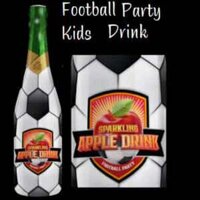 Sparkling apple Drink Football Party chai 750 ml (vang cho trẻ em)