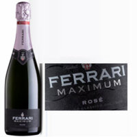 Sparkling Ferrari Maximum Rose Trentodoc 12.5%vol 750ml nhập khẩu nguyên thùng