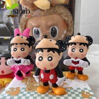 Spdd Crayon Shin-Chan Anime Hình, Nhân Vật Hành Động Shin-Chan Đáng Yêu Dễ Thương, Tượng Anime Mặt nạ Chuột Ngộ nghĩnh Crayon Hình Đồ Chơi Trang Trí Bàn Làm Việc