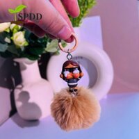 Spdd Đổ Xô Crybaby Móc Khóa, Silica Gel Sang Trọng Bóng Đầm Búp Bê Móc Khóa, Sáng Tạo Màu Kẹo Handmade Túi Quyến Rũ Hoạt Hình Dây Chuyền Điện Thoại Quà Tặng