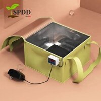 SPDD Hộp chống bột, -50-110 độ C có tấm sưởi Máy chống bánh mì, Hộp cách nhiệt Kiểm soát nhiệt độ chính xác Tủ lên men bột có thể gập lại Natto