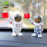 Spdd Phi Hành Gia Xe Trang Trí Năng Lượng Mặt Trời, Phi Hành Gia Năng Lượng Mặt Trời Xoay Năng Lượng Mặt Trời Xe Trang Trí, Lắc Hoạt Hình Mini Phi Hành Gia Ô Tô Đồ Chơi Xoay Năng Lượng Mặt Trời Phụ Kiện Trang Trí Ô Tô