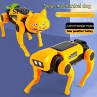 Spdd RC Robot Đồ Chơi, Bionic Điều Khiển Từ Xa Cơ Điện Chó, Hệ Thống Năng Lượng Mặt Trời Bốn Chân Khoa Học Thông Minh Giảng Dạy Robot Điện Chó Đồ Chơi Trẻ Em