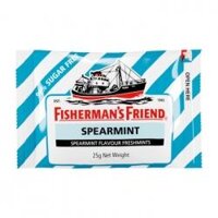 Spearmint Fisherman Friend 25g - Kẹo con tàu (vị bạc hà)