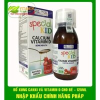 SPECIAL KID CALCIUM VITAMIN D BỔ SUNG CANXI-VID D CHO BÉ 125ML | NHẬP KHẨU CHÍNH HÃNG PHÁP h