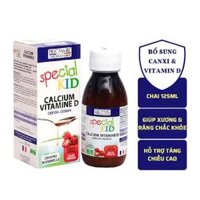 SPECIAL KID CALCIUM VITAMINE D – Siro Bổ sung Canxi và Vitamin D – Nhập khẩu Pháp (125ml)