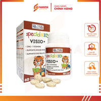 Special Kid Visio+  – Viên nhai hỗ trợ giảm mỏi mắt, khô mắt, nhìn mờ – Eric Favre Wellness [Pháp] – Lọ x 30 viên