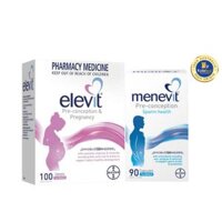 [Special Set] Chăm sóc sức khỏe trước sinh cho cả nam và nữ Elevit 100v & Menevit 90v (Discount đến 30%)