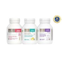 [Special Set] Phát triển toàn diện cho bé của Úc Kẽm ZinC Bio Island & DHA Bio Island & Lysine viên Bio Island (Discount đến 30%)