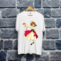 [SPECIAL]🍬Áo Phông Thủ lĩnh thẻ bài - Cardcaptor Sakura - Sakura T-Shirt siêu đẹp - A8CTS-012