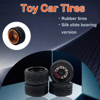 Speedcg 1 / 64 ABS Bánh Xe Với Lốp Cao Su Loại J Linh Kiện Sửa Đổi Đường Kính 10 Mm Cho Mẫu Xe Đua Xe Đồ Chơi Hotwheels Tomica
