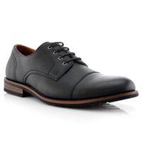 Spencer MFA19553L Mens Casual Cap Toe Oxford Dress Shoes