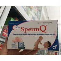 SpermQ tăng chất lượng và số lượng tinh trùng