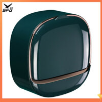 Spg Xà Phòng Chống Thấm Nước Có Hộp Thoát Nước Đĩa Xà Phòng Treo Tường Tự Dính Vỏ Vỏ Hộp Bảo Quản Không Khoan Lắp Đặt Xà Phòng Đĩa Để Giữ Thanh Xà Phòng Khô