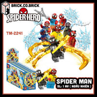 Spider Man Đồ chơi Lắp ráp Anh Hùng Nhện Mô hình Người Nhện Siêu Anh Hùng Vũ Trụ TM-2241