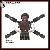 Spider Man   Đồ chơi Nhân Vật Nhỏ Mô hình lắp ghép sáng tạo super heroes Marvels Người nhện WM780