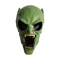 Spider Man Green Devil Latex Mask Halloween Fancy Costume Party Cosplay
