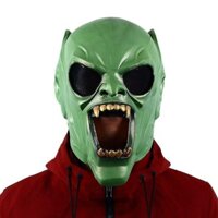 Spider Man Green Devil Latex Mask Halloween Fancy Costume Party Cosplay