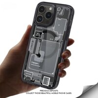 Spigen Ốp Điện Thoại Mặt Nhám Từ Tính Không Dây Cho iphone 14 11 13 15 12 pro max 15plus