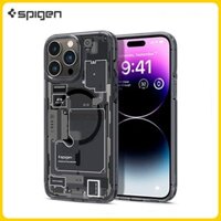 SPIGEN Ốp Điện Thoại Màu Nhám Trong Suốt Cho iPhone 14 13 12 11 Pro Max 14 Plus