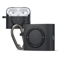Spigen - Ốp lưng màu đen cổ điển tương thích với airpod prop 2