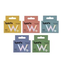 SPINFIT W1 Spinner Nút Bọc Tai Nghe w1 Bằng Silicon Hình Chữ w Hai Lõi Chuyên Dụng