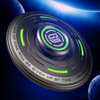 Spinner dạ quang phát sáng phiên bản đĩa bay Cao Cấp 2021,Con quay Spinner kim loại, Có video thật 100%