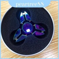 Spinner Fidget cầu vồng bằng kim loại sống động để tập trung quản lý và lo âu dễ dàng