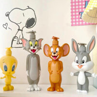 SPIRIT Bathroom 😼🐹Jerry&Tom nước xà phòng dễ thương Bình chiết dầu gội, sữa tắm 330ml