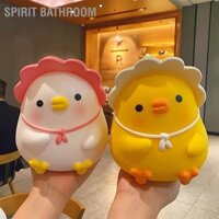SPIRIT Bathroom Trẻ Em Con Heo Đất Hoạt Hình Dễ Thương Tiền Ngân Hàng Chống Rơi Nhựa Vinyl Cho Bé Trai Gái