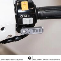 Spirit Beast SYM Fiddle Xe Máy Công Tắc Nút Bao Sừng Nút Vỏ Mở Rộng Nút Giá Đỡ Sửa Đổi Phụ Kiện