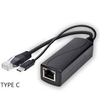 Spliter 5v | Bộ tách nguồn Poe 48V -> Sang micro Usb 5V + Lan | KoV